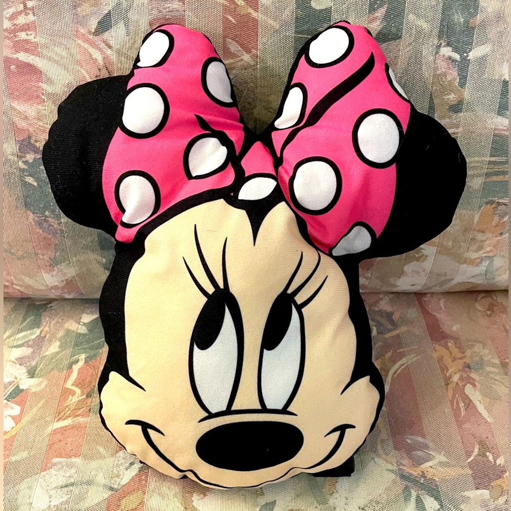 Disney Minnie Mouse Shaped Flat Pillow Backpack